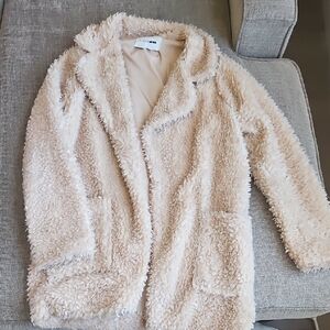 Cozy Cream Faux Fur Jacket